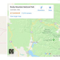 Rocky Mountain National Park 265,769 acres Elk Hunting in Larimer, CO