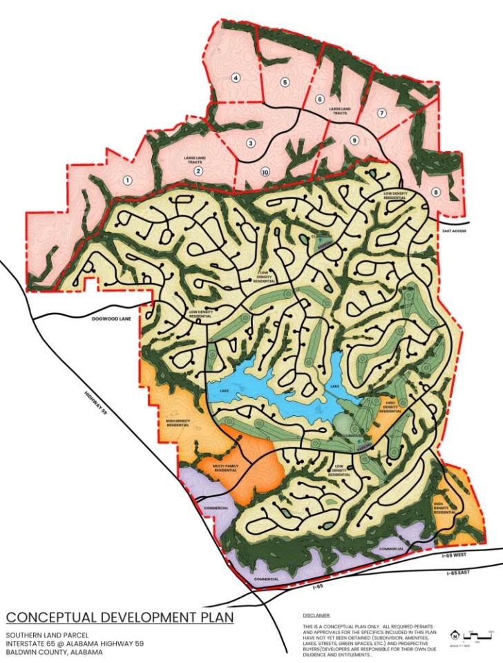 Divisible Stockton Bay Minette Tract on I-65 and Highway 59 featured image