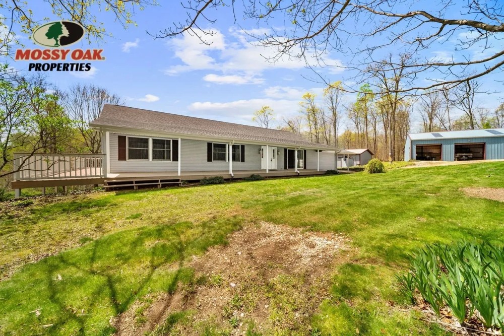 HOME FOR SALE - LAKE - POND- 65.01 - AC - SPRINGVILLE INDIANA - LAWRENCE COUNTY featured image