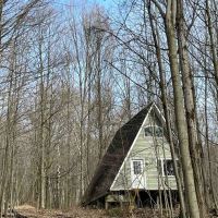 A-Frame Cabin on 12 acres in Springwater NY 8477 Hudson Rd images 5