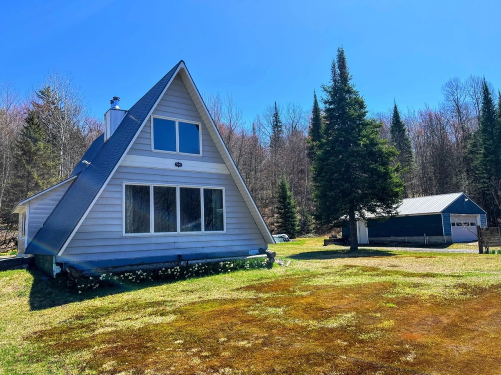 60 acres with Adirondack Home St. Regis Falls NY featured image