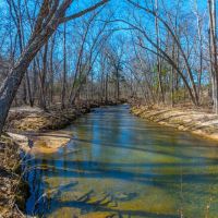 45 - Acres with a Hilltop Home Shop Barn Creek 3 Ponds Mount Pleasant Arkansas images 5