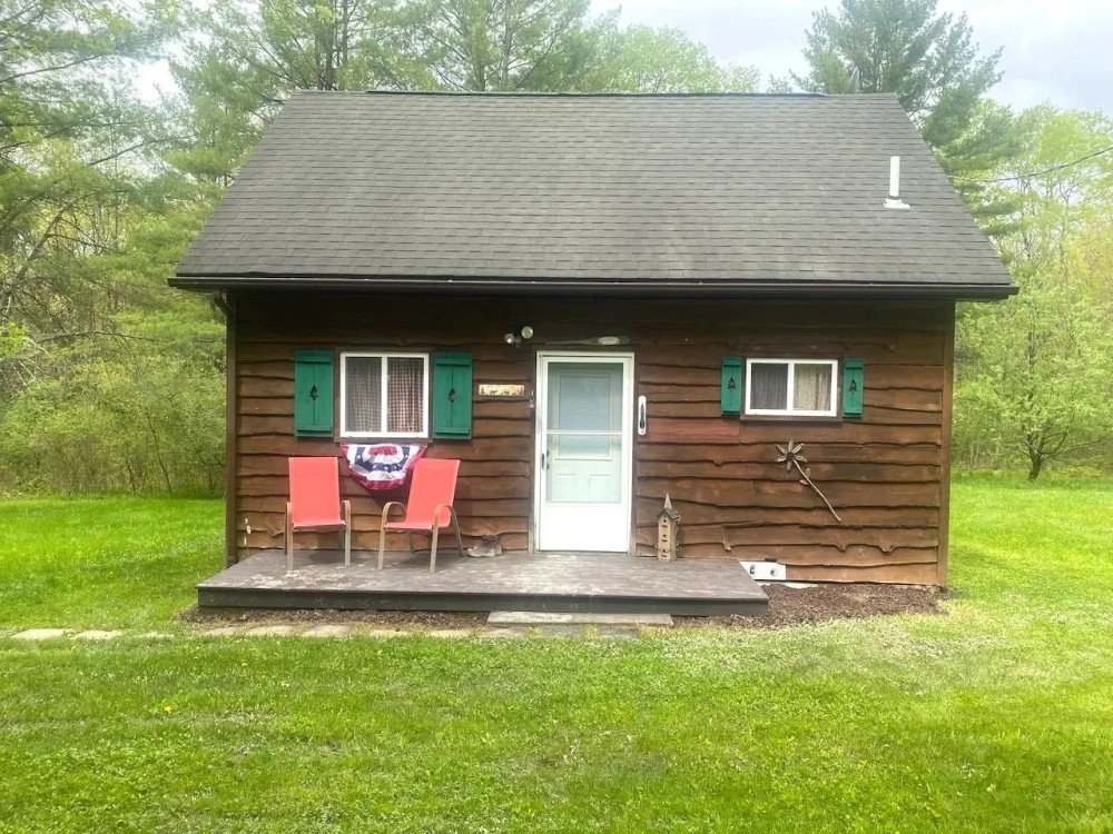 Cabin with Shooting Range and Creek on 10 acres in Caneadea NY 8321 Camp Rd featured image