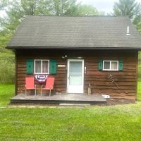 Cabin with Shooting Range and Creek on 10 acres in Caneadea NY 8321 Camp Rd