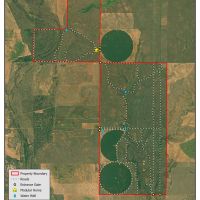 1760-Acre Wellington, TX Hunting Lease | Buck Creek, CRP, Irrigated Fields