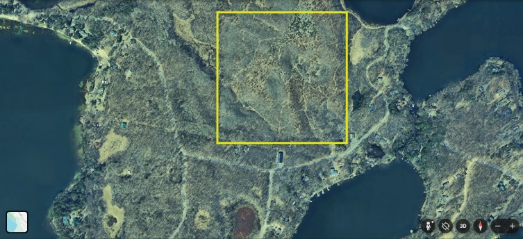 Aerial hunting map featured image