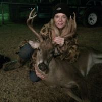 Cat with deer