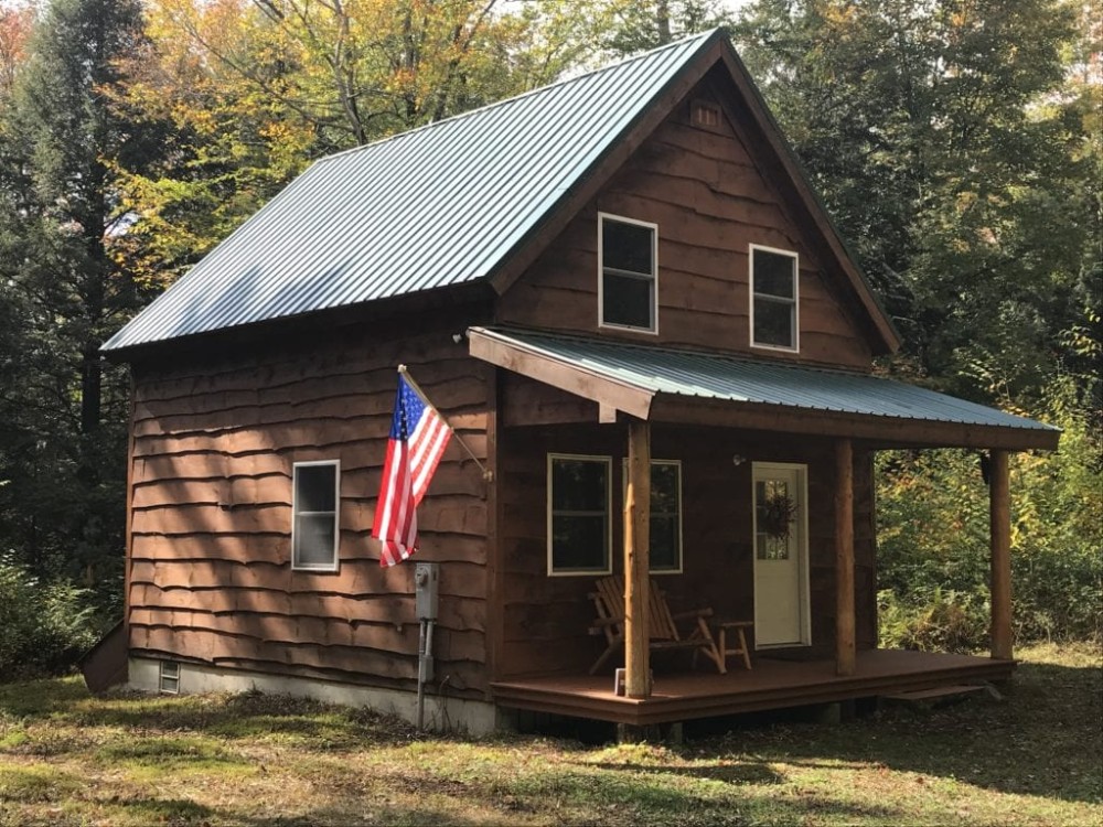 42 acres Custom Built Cabin in the Adirondack Park in Cold Brook NY 465 Christman Road featured image