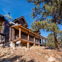 Log Cabin with Scenic Views Bordering BLM Land For Sale in Central CO images 2