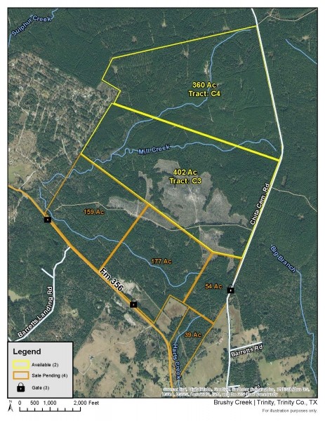 360 Acres &nbsp; Chita Cemetery Rd &nbsp; Brushy Creek &nbsp;   Tract C4 featured image