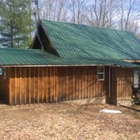 5.4 acre Off-Grid Waterfront Cabin Amboy NY images 2