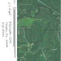 250 Acre Southern Illinois Deer Lease in Alexander County