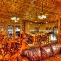East Tennessee Log Home for Sale Cosby TN 37822 Cocke County images 2