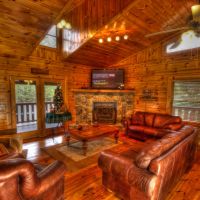 East Tennessee Log Home for Sale Cosby TN 37822 Cocke County images 5