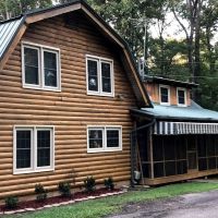 Log Home with Recreational Land For Sale in Monroe  LA