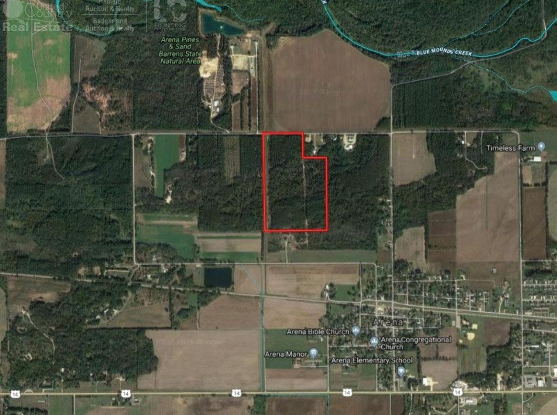 53 Wooded Acres Near the Wisconsin River in Iowa County featured image