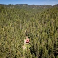 Secluded Off-Grid Mountain Property with Creek  amp  Cabin