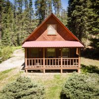 Secluded Off-Grid Mountain Property with Creek  amp  Cabin images 4