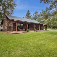 REDUCED &nbsp; LOG CABIN FOR SALE ON 51 ACRES - BENTON  LA