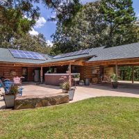 REDUCED &nbsp; LOG CABIN FOR SALE ON 51 ACRES - BENTON  LA images 4