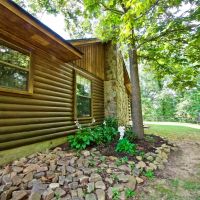 REDUCED &nbsp; LOG CABIN FOR SALE ON 51 ACRES - BENTON  LA images 6