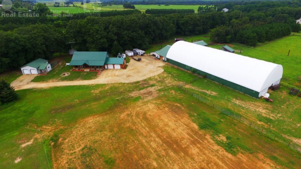 Log Home with Equine Property and Hunting History Marquette County featured image