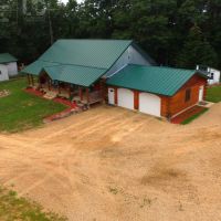 Log Home with Equine Property and Hunting History Marquette County images 2