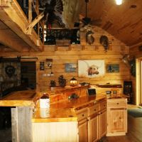 Log Home with Equine Property and Hunting History Marquette County images 6
