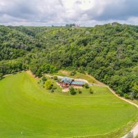 Custom-Built Luxurious Log Home with Views For Sale in Vernon County  WI
