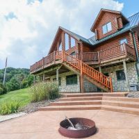 Custom-Built Luxurious Log Home with Views For Sale in Vernon County  WI images 3