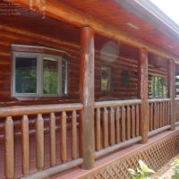 Log Home with Prime Hunting in Marquette County images 2