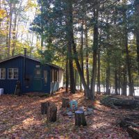 8 acres Cabin on St. Regis River