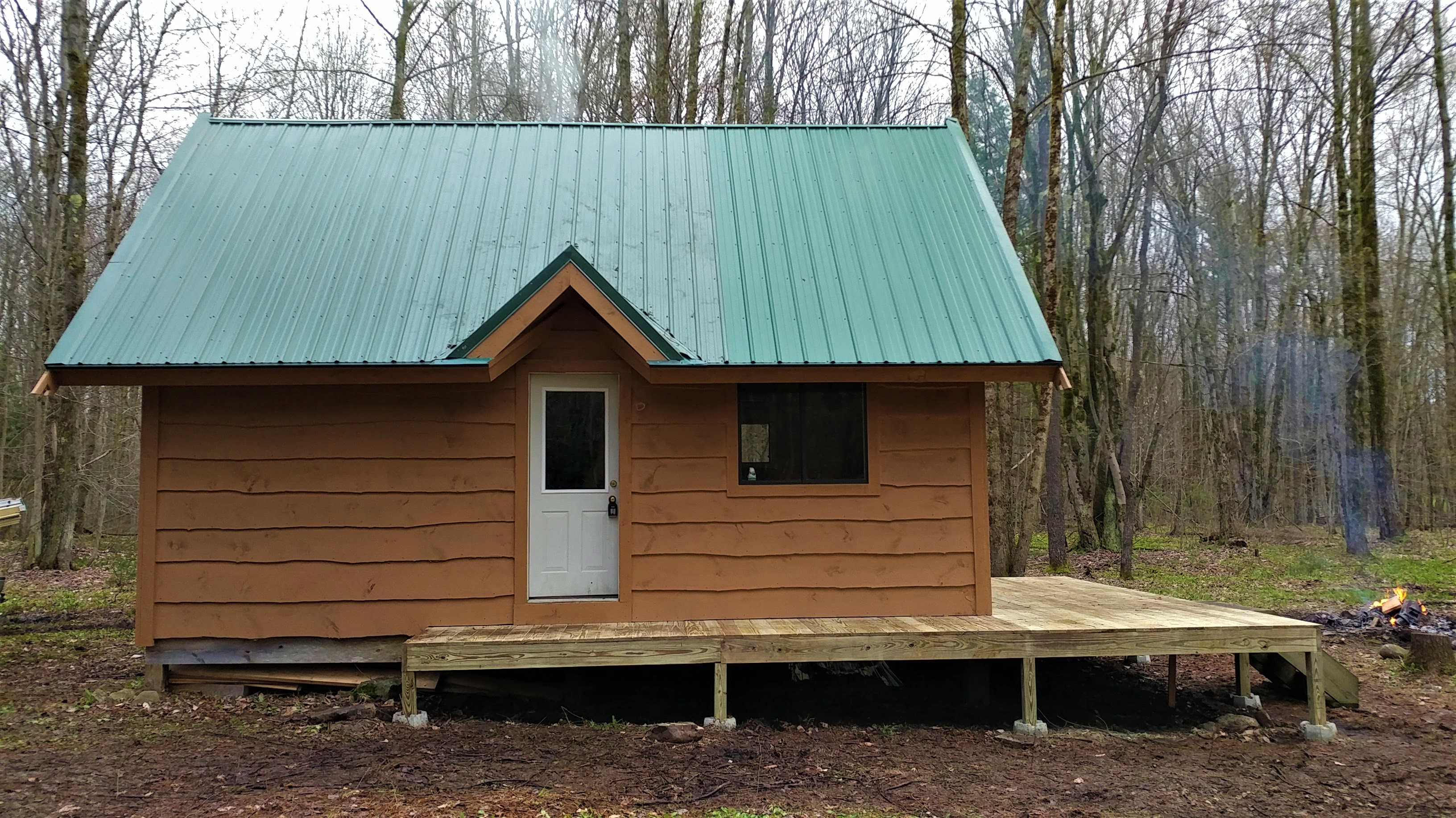 5 acres Cabin borders State Land Annsville NY Hunting Land for Sale