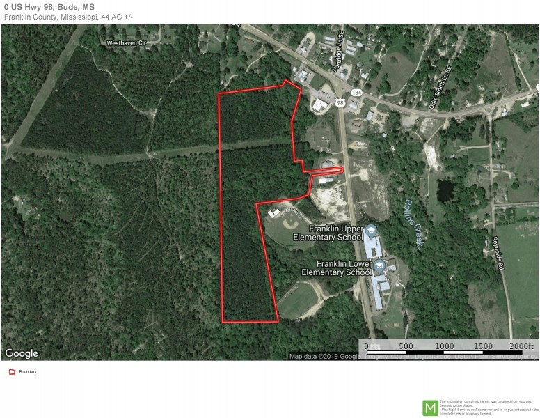 44 Acres South MS Land for Sale Bude  Franklin County  MS featured image