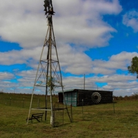Executive Lakefront Log Cabin &nbsp; Trophy Hunting Land For Sale in Harper  KS images 5