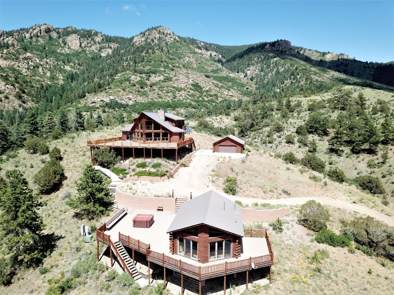 Luxury Mountain Ranch For Sale in Custer County  CO featured image