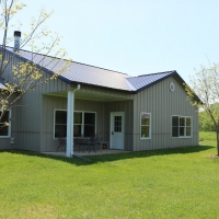 155-Acres with Two Homes on Raccoon Creek For Sale in Albany  Ohio