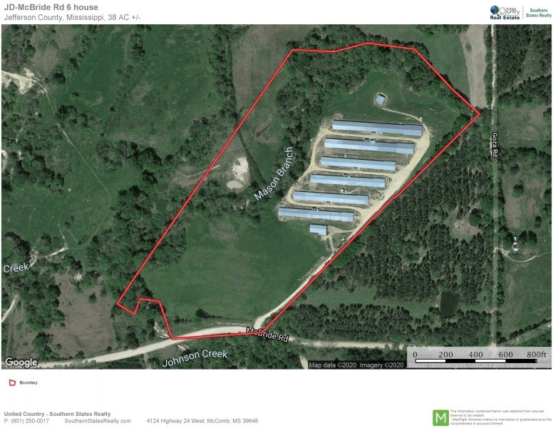 6 House Broiler Poultry Farm 38 Acres Jefferson Co  SW MS featured image