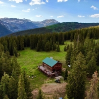 Off-Grid Hunting Cabin For Sale in Gunnison County  CO images 2