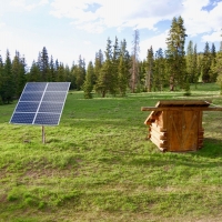 Off-Grid Hunting Cabin For Sale in Gunnison County  CO images 5