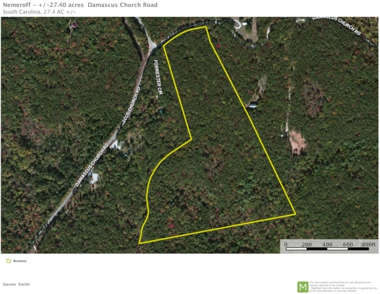 -27.40 Acres in the highly Coveted Community of Long Creek near the Chattooga River featured image