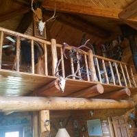 Custom Log Home on 90 Acres with Outfitting Business for sale images 6