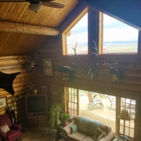 Custom Log Home on 90 Acres with Outfitting Business for sale images 5