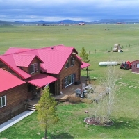 Custom Log Home on 90 Acres with Outfitting Business for sale images 2