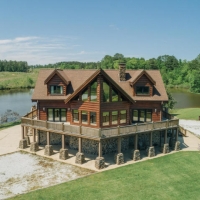High Fence Hunting Ranch with Log Lodge images 2
