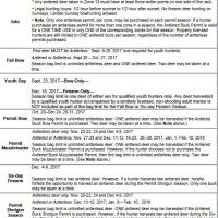 2019 - deer hunting regulation 8 - zone 14
