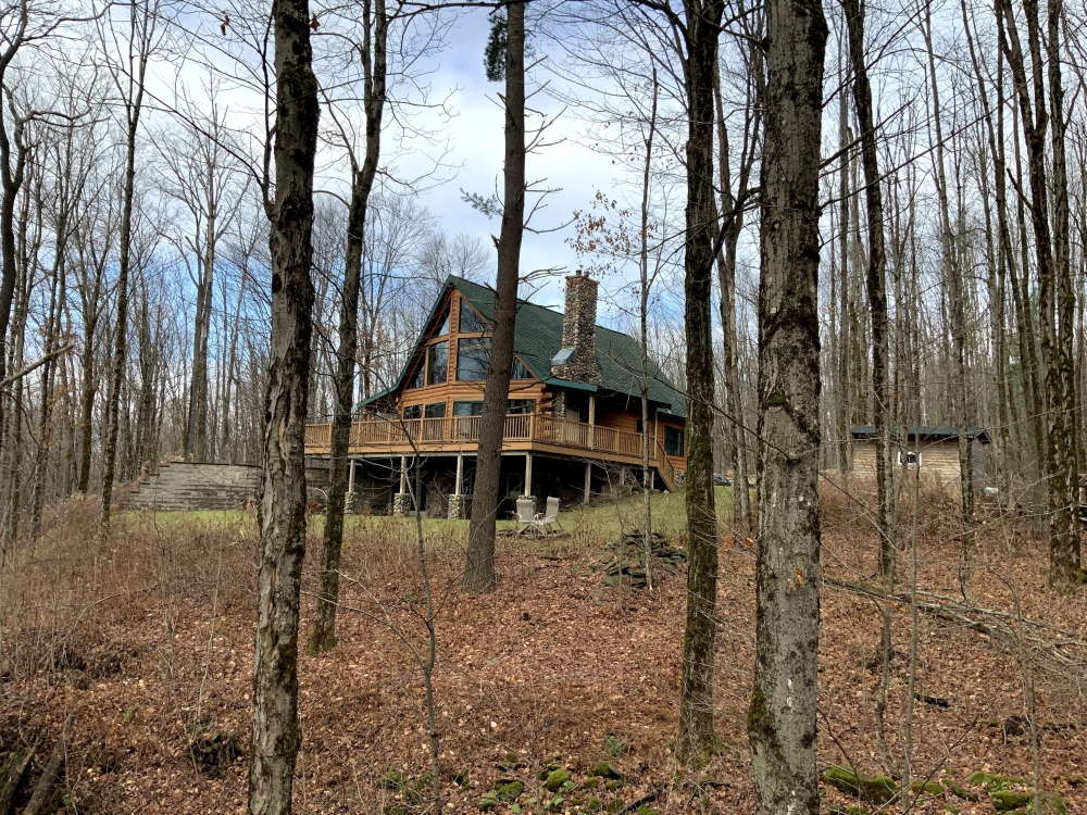 15 acre Log Home Near Salmon River Orwell NY featured image