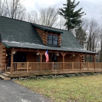 15 acre Log Home Near Salmon River Orwell NY images 6