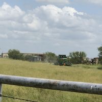 100+\~ acres wheat field native grass water