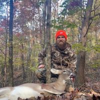 Beautiful hunting land with lots of deer to choose from with stands available for use.